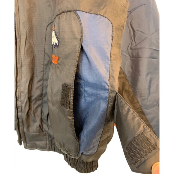 VTG Pro Player Denver Broncos Jacket XL / 2XL Embroider Logos Quilted 8980 - Picture 9 of 13